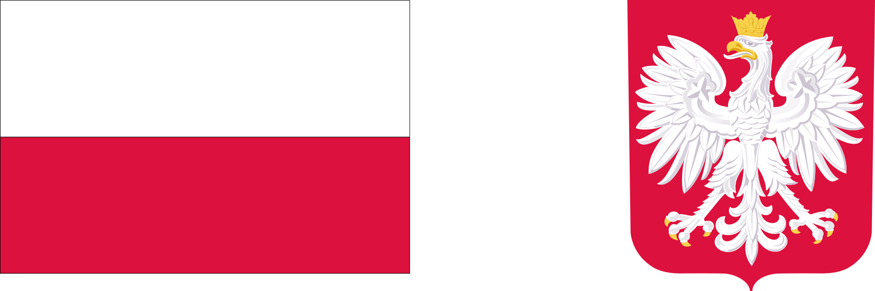 godło i flaga Polski