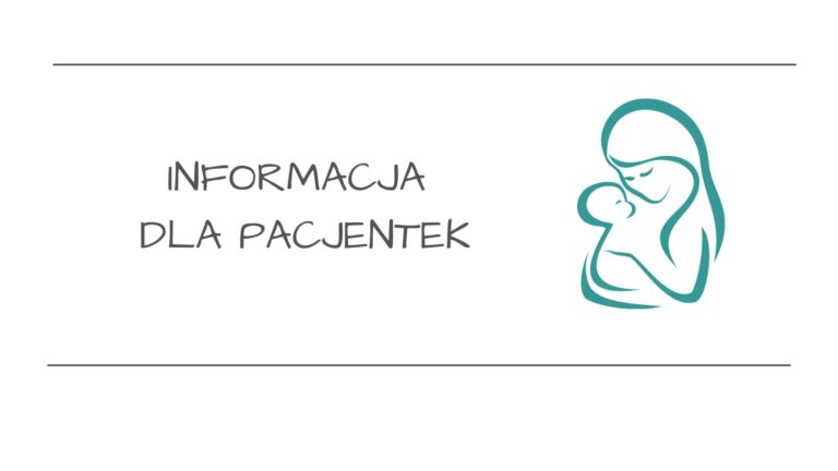 Read more about the article Informacja dla pacjentek